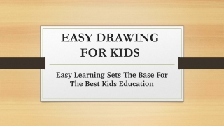 Easy Learning for Kids