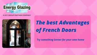 The Best Advantages of French Doors