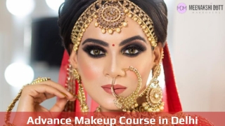 Advance Makeup Course in Delhi | MDM