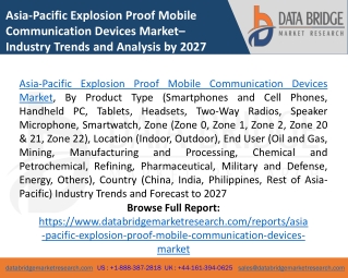 Asia-Pacific Explosion Proof Mobile Communication Devices Market Analysis by Top