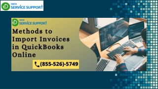 Methods to Import Invoices in QuickBooks Online