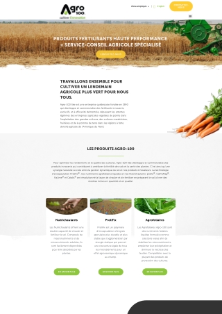 Agro 100 Cultiver innovation