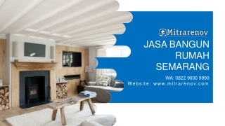 Jasa bangun rumah semarang, TERBAIK, TELP 082290009990