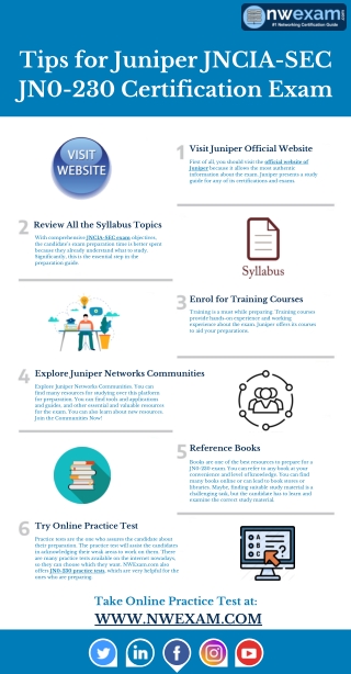 Tips for Juniper JNCIA-SEC JN0-230 Certification Exam