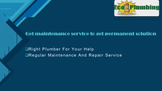 Choose Right Plumber for Plumbing Miami Service