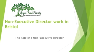 Non-Executive Director work in Bristol