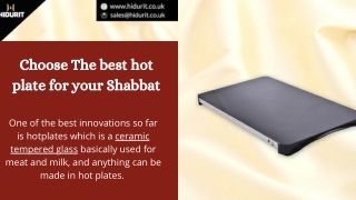 Choose The best hot plate for your Shabbat