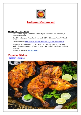 5%  OFF  - Indian food Springfield - DosaHut Menu, Qld