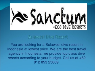 Sulawesi Dive Resort