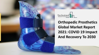Orthopedic Prosthetics Market 2021 Ongoing Demand and COVID-19 Impact Analysis