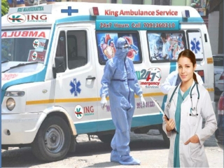 King  Ambulance Service in Patna-ICU Setup Road Ambulance in Patna