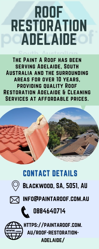 Roof Restoration Adelaide