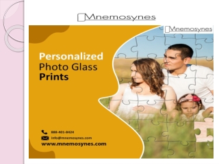 Personalized Photo Glass Prints