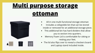 Multi purpose storage ottoman (1)