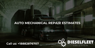 Auto Mechanical Repair Estimates