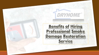 Hiring Professional Smoke Damage Restoration Service