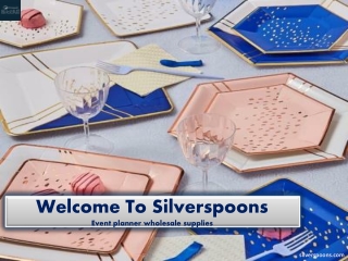 Event planner wholesale supplies