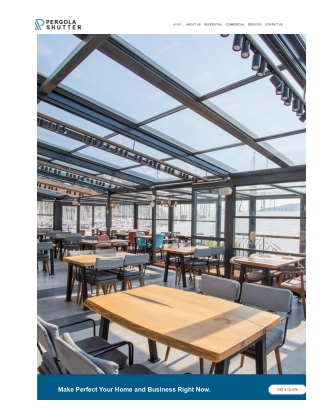 Now easily get reliable pergola installation services