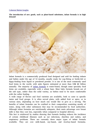 Infant formula 22