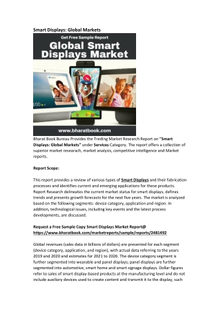 Global Smart Displays Market