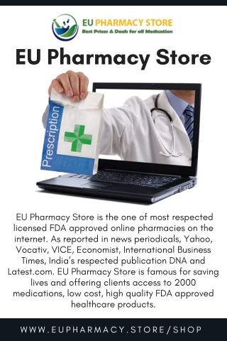EU Pharmacy Store - Trusted Medications since 2004