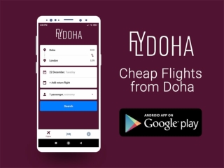 FlyDoha app - cheap flights from Doha