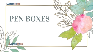 Get 40 Percent Off At Amazing Collection Of Beautiful Pen Boxes