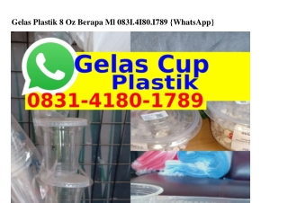 Gelas Plastik 8 Gelas Plastik 8 Oz Berapa Ml ౦8౩I·ᏎI8౦·I789(WA)Oz Berapa Ml