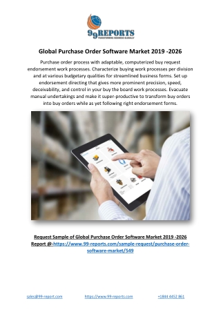 Global Purchase Order Software Market 2019 -2026