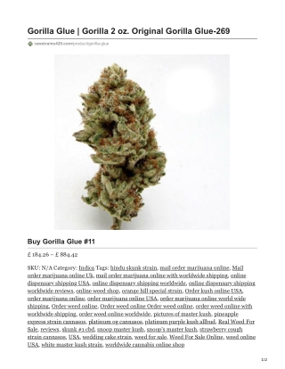 Buy Gorilla Glue #11