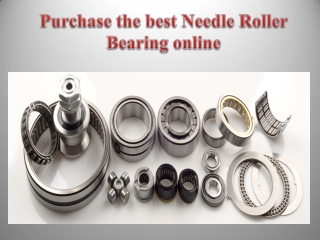 Purchase the best Needle Roller Bearing online