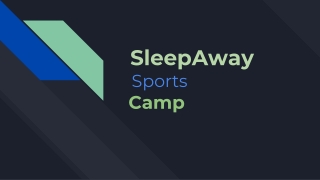 sleepaway sports camp