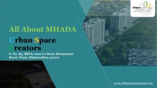 All About MHADA- Urban Space Creators in Ravet, Pune