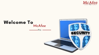 MacAfee Antivirus Account Login | McAfee Login Portal | mcafeepro.com