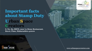 Important facts about Stamp Duty-Urban Space Creators