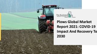 Plows Market Key Insights, Global Demand, Latest Developments And Analysis