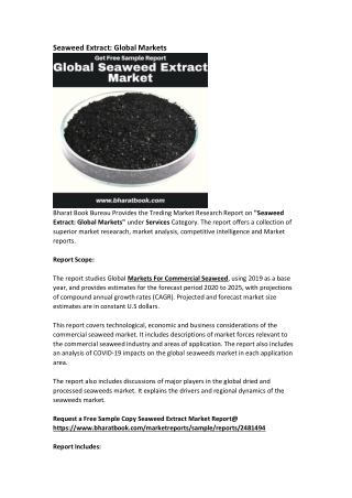 Global Seaweed Extract Market