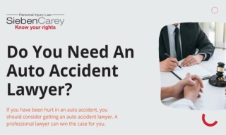 Do You Need An Auto Accident Lawyer