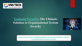 Secure your Software with end to end Security Protection