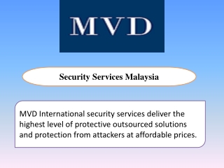 Security Services Malaysia
