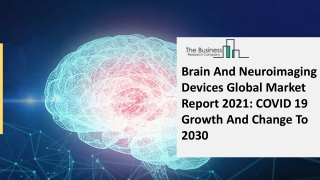 Brain And Neuroimaging Devices Market 2021: Global Growth, Trends And Forecast