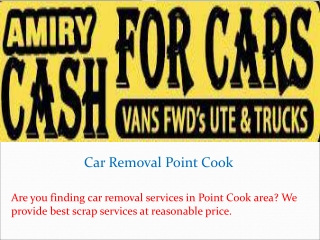 Car Removal Point Cook