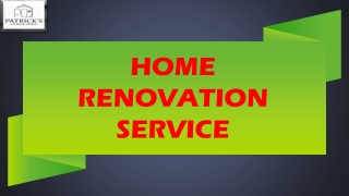Best Renovation Services in Singapore!