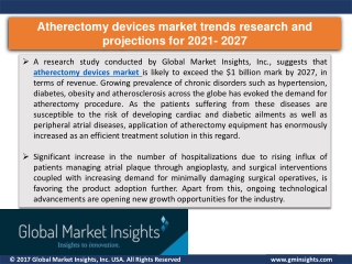 Atherectomy devices market report for 2027 – Companies, applications, products a