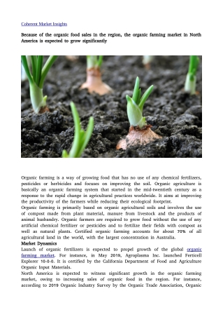 Organic farming 23