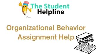 Organizational Behavior Assignment Help