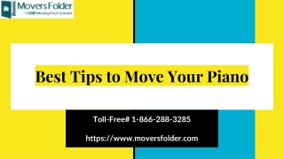 Best Tips to Move Your Piano
