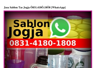 Jasa Sablon Tas Jogja Ô83I.ԿI8Ô.I8Ô8[WhatsApp]