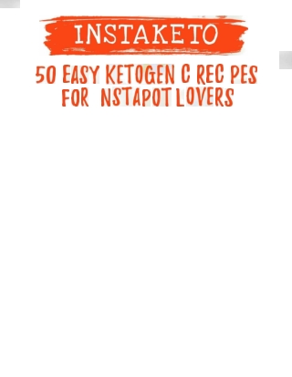 Keto Diet 50 Easy ketogenic Recipes