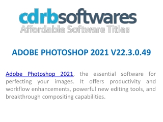 ADOBE PHOTOSHOP 2021 V22.3.0.49